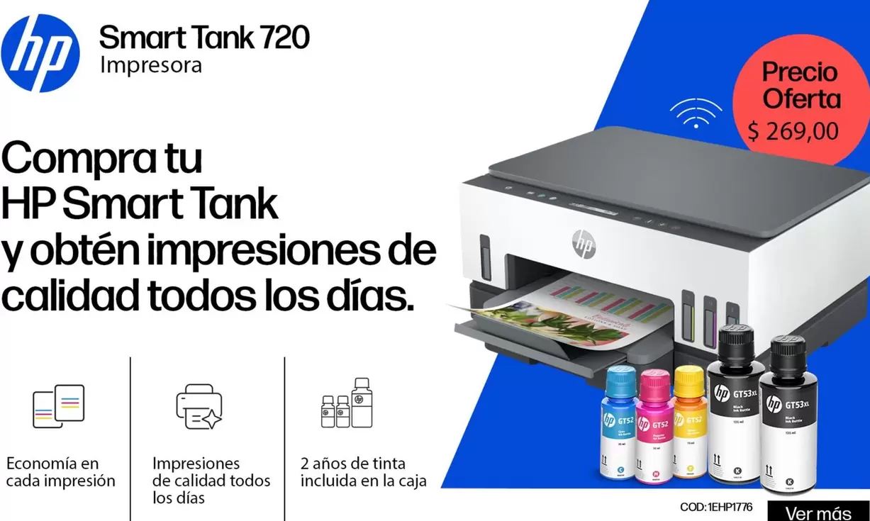 HP - Smart Tank 210