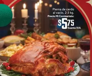 Pierna de cerdo al vacío