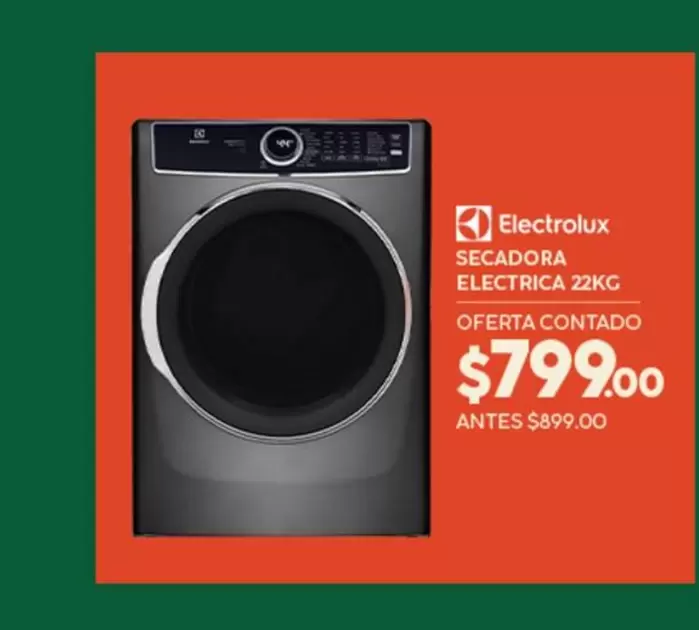 SECADORA ELECTRICA 22KG