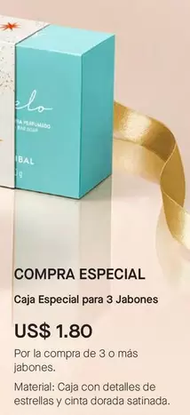 Estrellas - Caja Especial para 3 Jabones