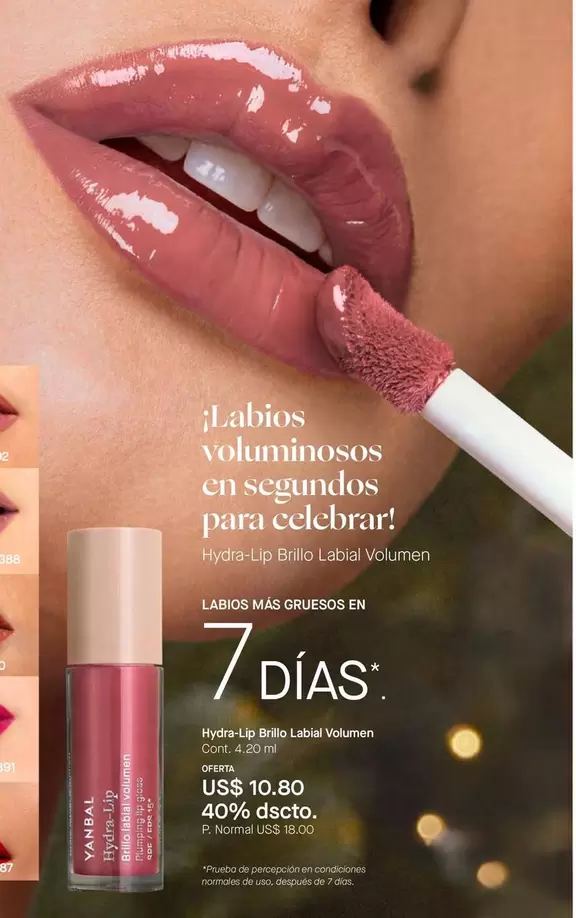 Yanbal - Hydre lip Brillo Labial Volumen