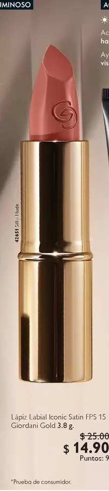 Nude - Lapiz Labial Iconic Satin FPS 15