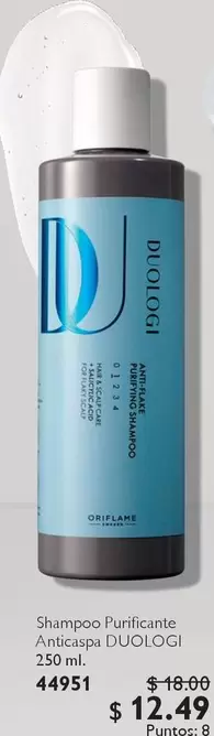 Oriflame - Shampoo Purificante Anticaspa DUOLOGI