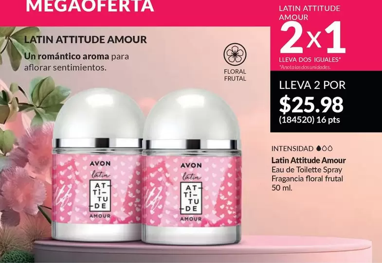 Avon - LATIN ATTITUDE AMOUR
