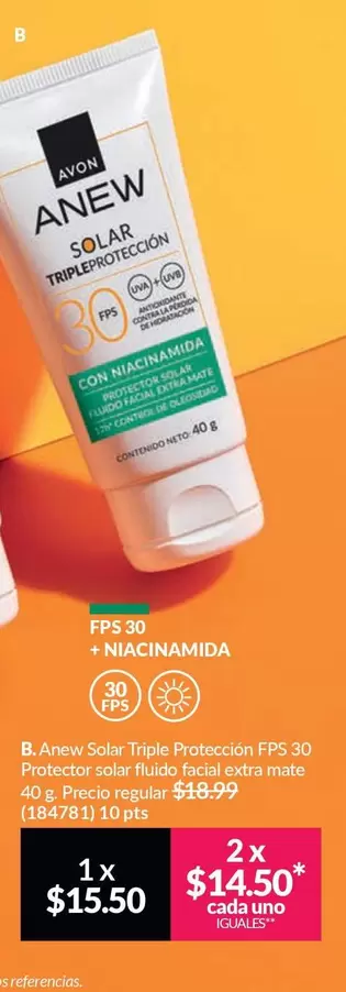 Avon - Solar Triple Protection FPS 30