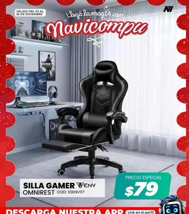 SILLA GAMER OMNIREST