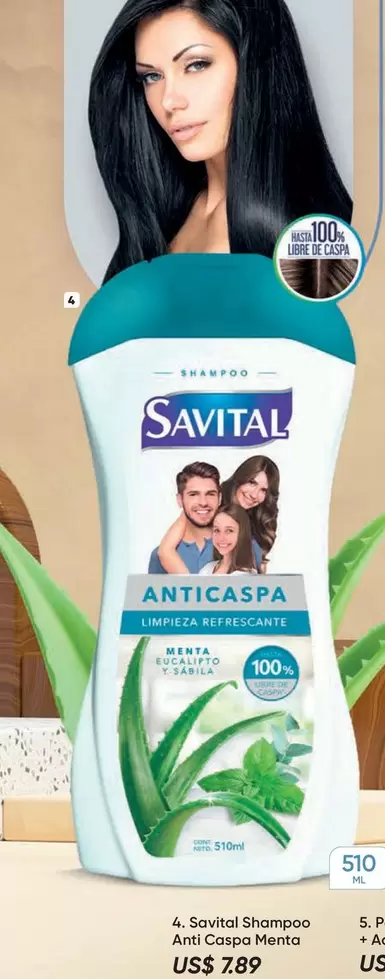 Shampoo Anti Caspa Menta