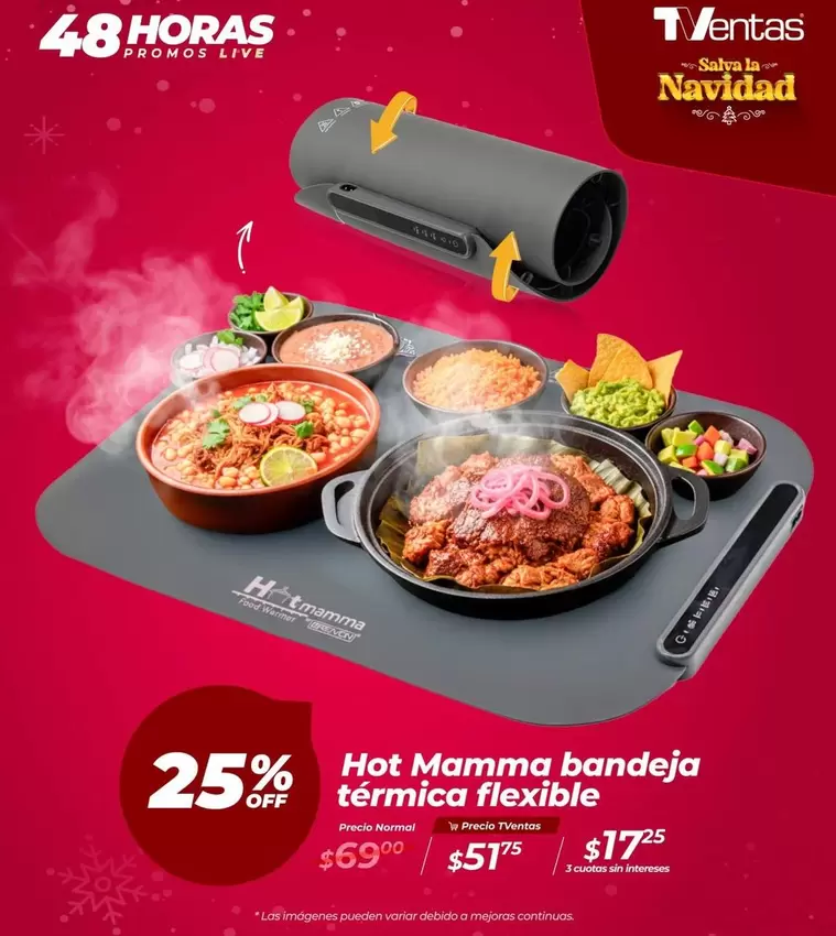 Imágenes - bandeja térmica flexible