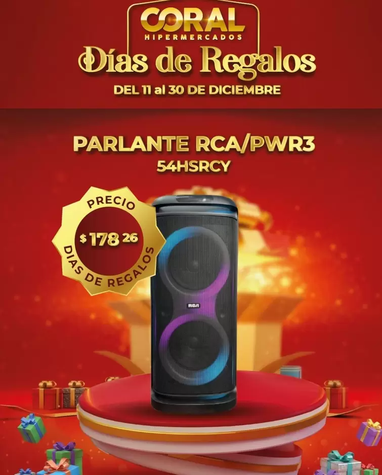 PARLANTE RCA/PWR3
