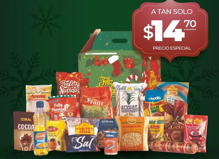 Feliz - canastas navideñas