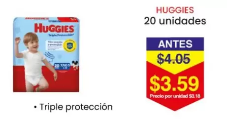 Huggies - Triple protección