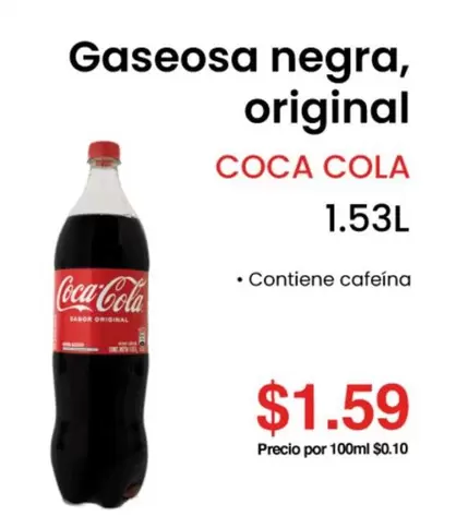 Coca Cola - Gaseosa negra, original