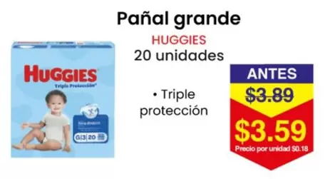 Huggies - Pañal grande