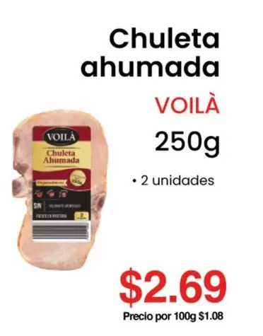 Chuleta ahumada