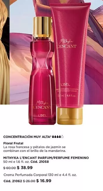 Rosa - L'ENCANT PARFUM/PERFUME FEMENINO