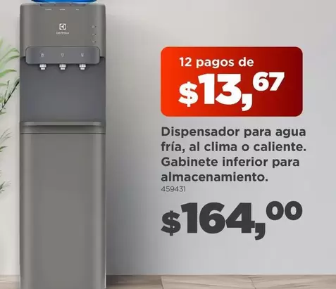 Dispensador para agua fría