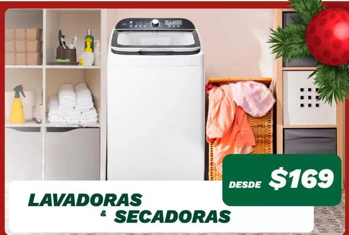 LAVADORAS & SECADORAS
