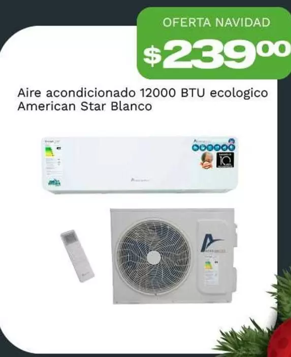 Aire acondicionado 12000 BTU ecologico