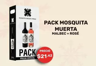 PACK MOSQUITA MUERTA