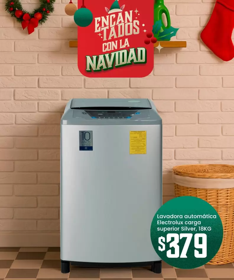 Lavadora automática cargo superior