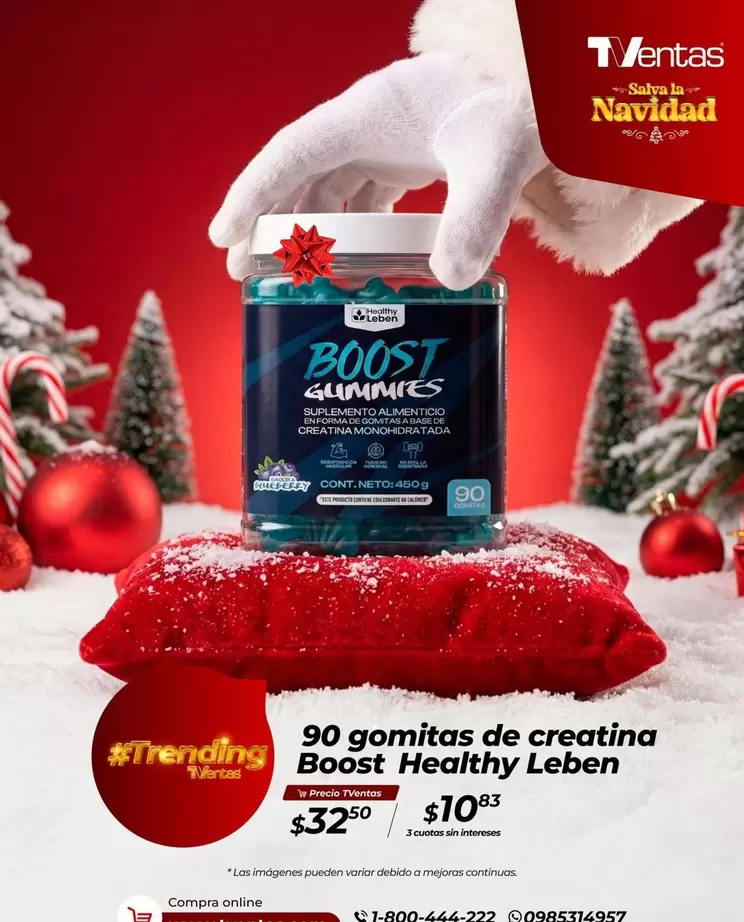 Imágenes - 90 gomitas de creatina