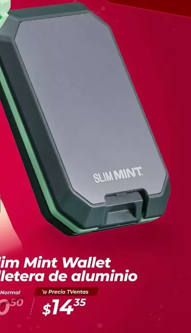 Slim Mint Wallet