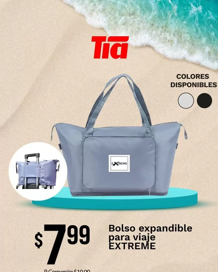 TIA - Bolso expandible para viaje