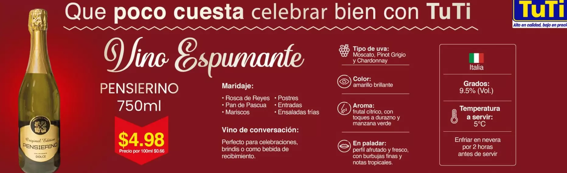 Manzana - Vino Espumante