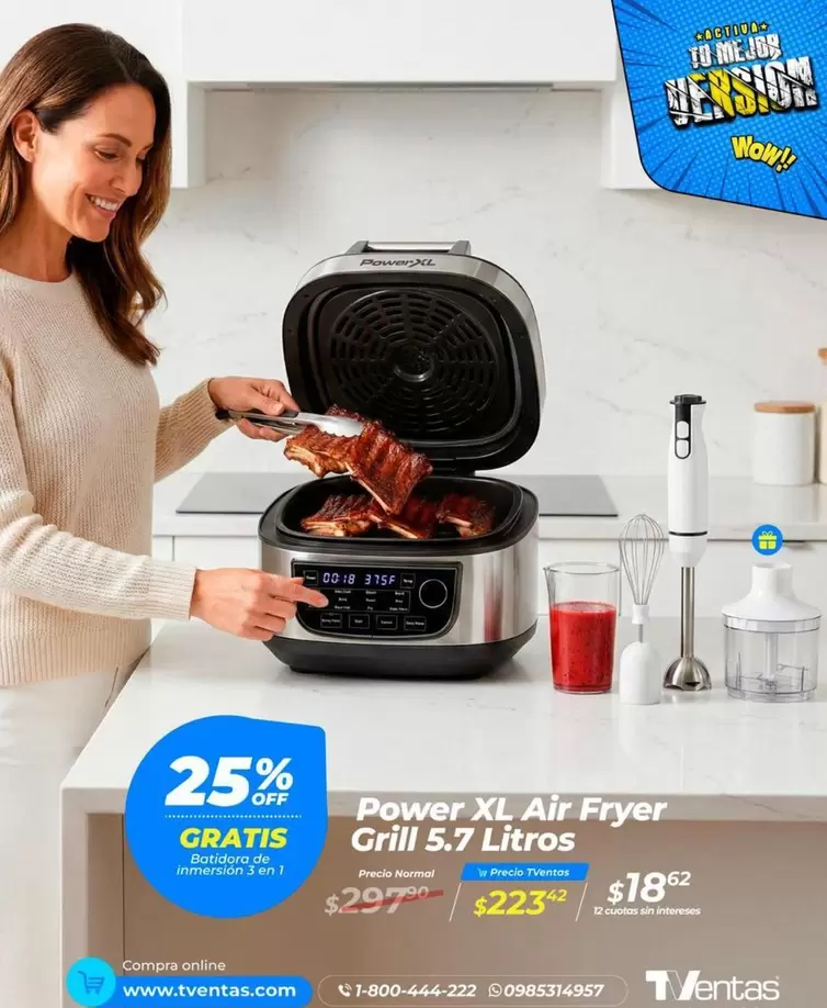 Air Fryer Grill 5.7 Litros