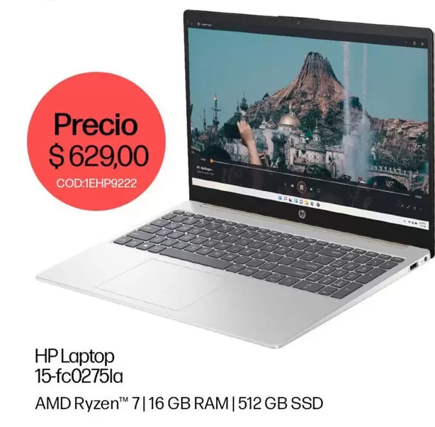 HP - Laptop 15-fc0275la