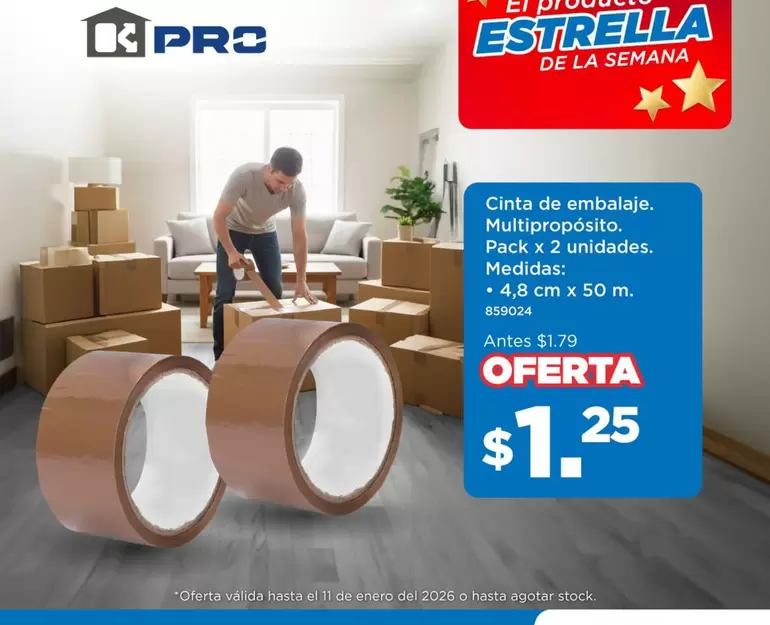 Estrella - Cinta de embalaje