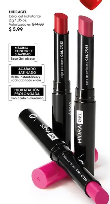 Rosa - HIDRAGEL labiogel