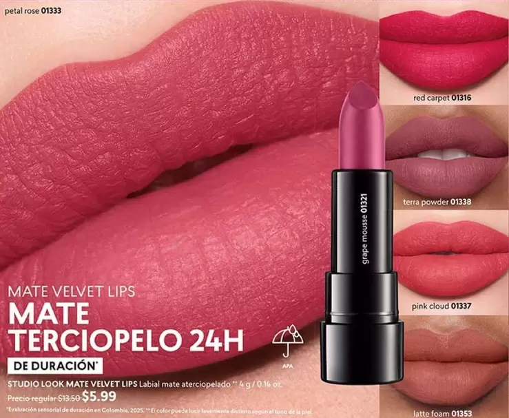 mate - MATE VELVET LIPS MATE TERCIOPELO 24H