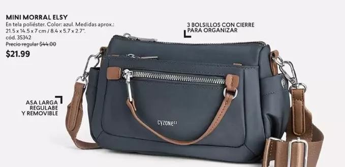 Azul - MINI MORRAL ELSY