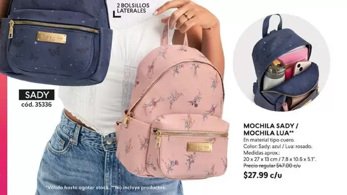 Azul - MOCHILA SADY/ MOCHILA LUA