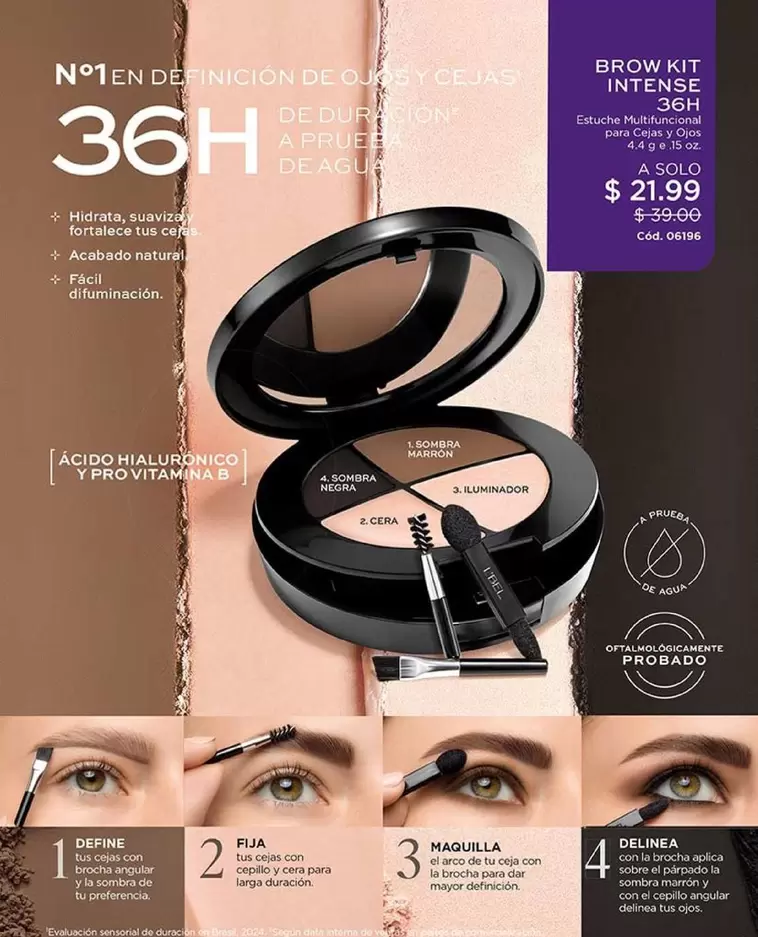 Pro - BROW KIT INTENSE 36H