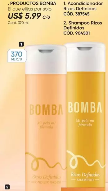 Acondicionador Rizos Definidos, Shampoo Rizos Definidos