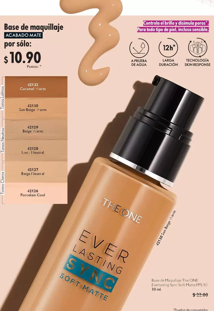 mate - Base de maquillaje