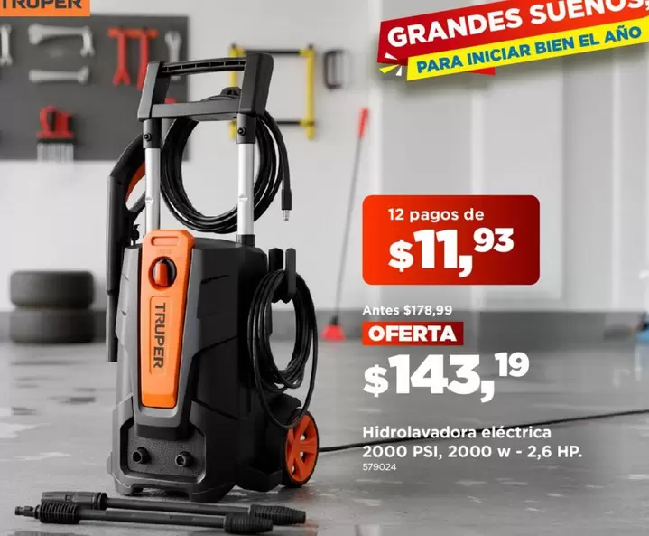 HP - Hidrolavadora eléctrica