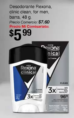 clinic clean, for men, barra