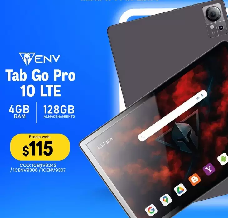 Pro - Tab Go  10 LTE