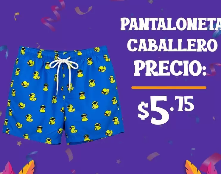 PANTALONETA CABALLERO