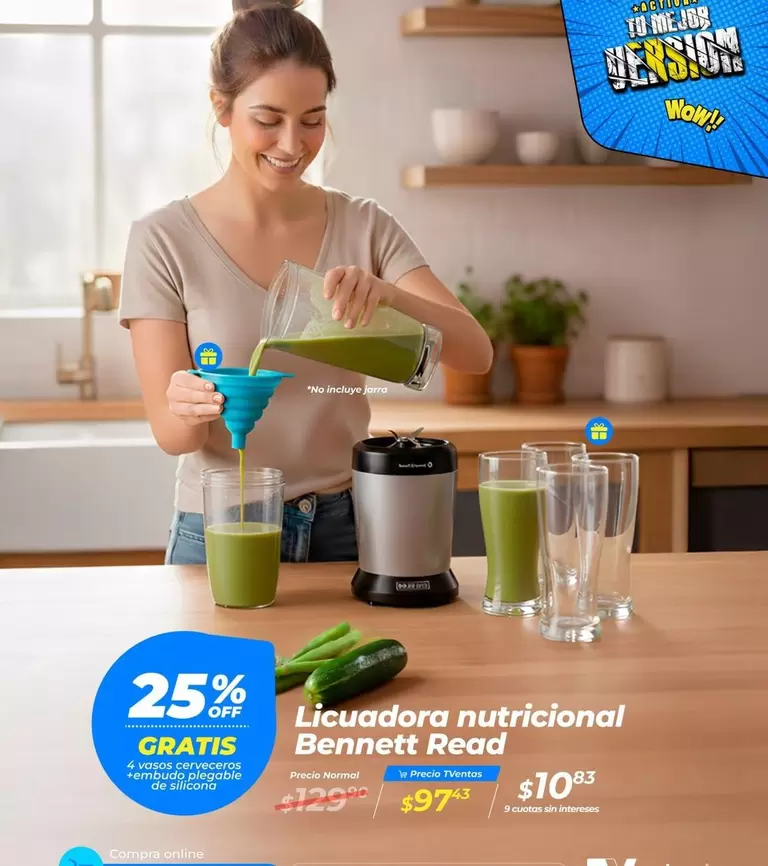 Nutricional - Licuadora nutricional