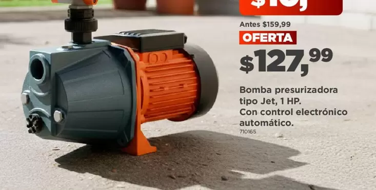 HP - Bomba presurizadora tipo Jet, 1