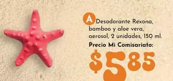 Desodorante, bamboo y aloe vera, aerosol, 2 unidades, 150 ml