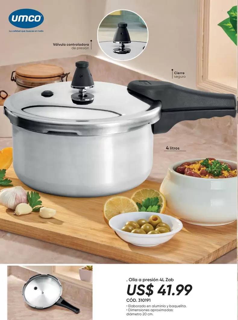 Umco - Olla a presión AL Zuk