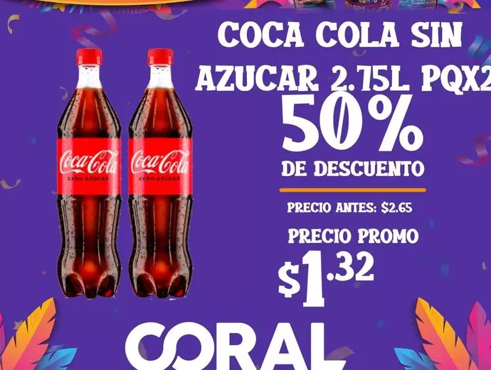 Coca Cola - COCA COLA SIN AZUCAR