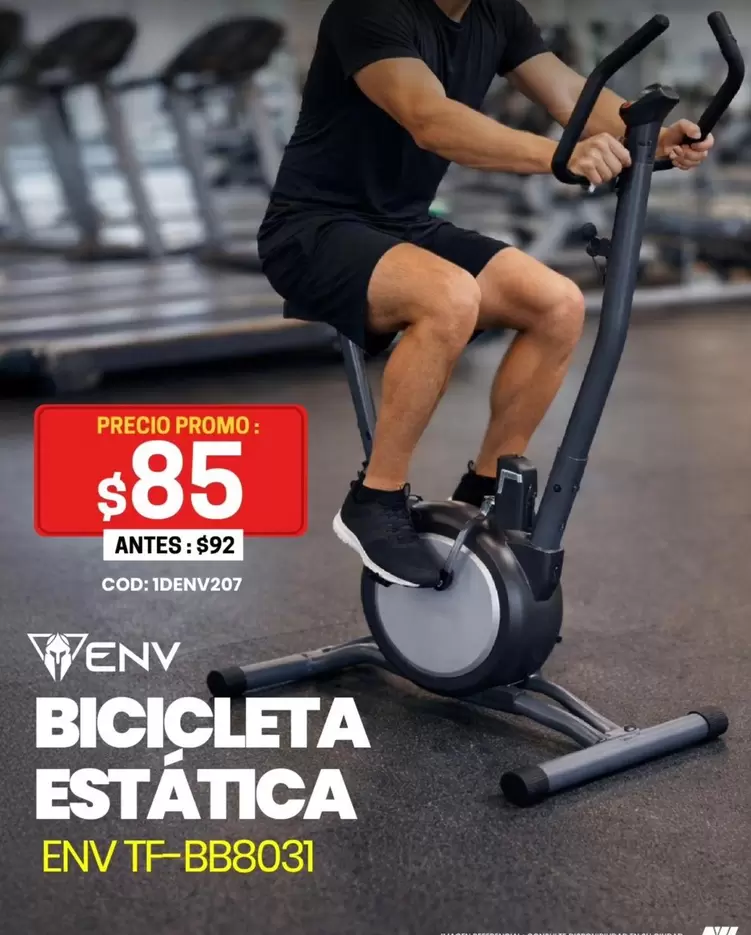 BICICLETA ESTATICA ENV TF-BB8031