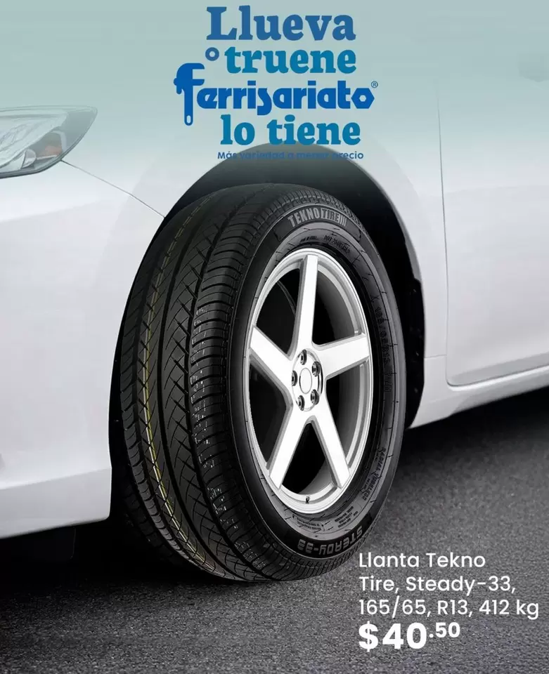 Tire, Steady-33, 165/65, R13, 412 kg