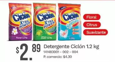 Detergente Ciclón 1.2 kg